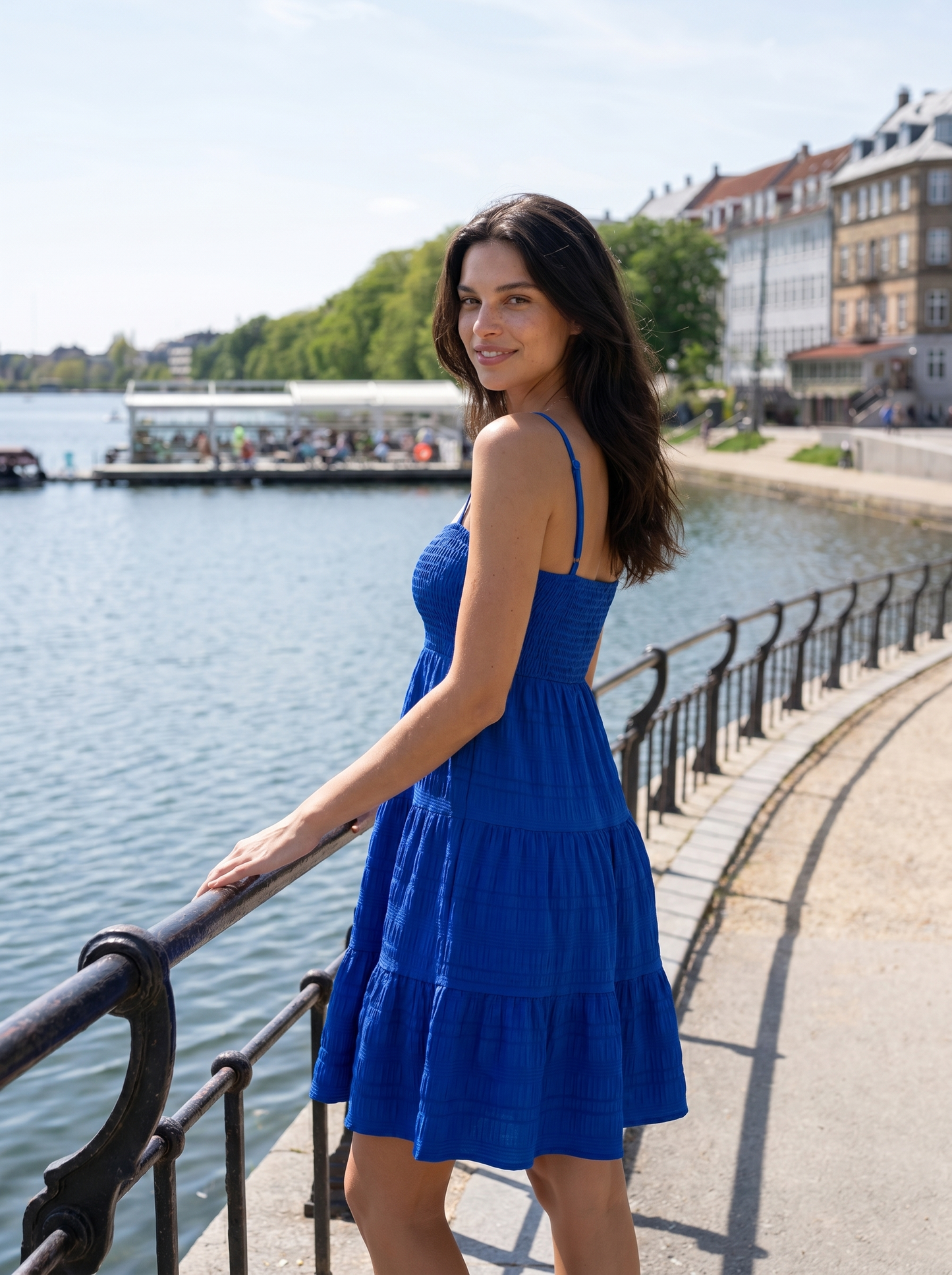 Strandbris Smock Mini-Kjole